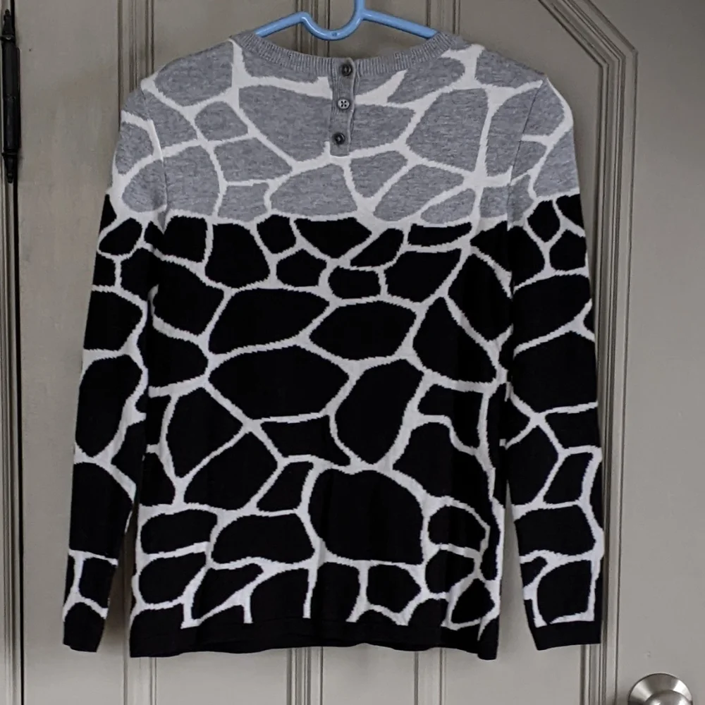 Talbots Animal Print Sweater - Picture 4 of 6